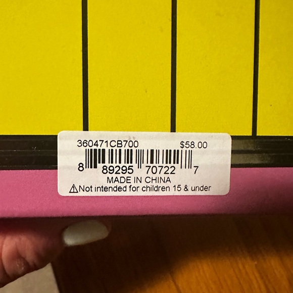 Betsey Johnson Pink and Yellow Headphones with Stylish Design - Picture 4 of 4